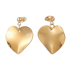 5 Pairs 5 Style Twist Triangle & Nugget & Flat Round 304 Stainless Steel Dangle Stud Earrings Set for Women&nbsp;EJEW-JE05090-02
