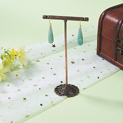 1 Pair Natural Amazonite Dangle Earrings&nbsp;EJEW-TA0001-85
