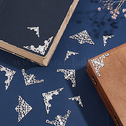 100Pcs 4 Styles Iron Filigree Joiners Sets&nbsp;IFIN-PH0002-18P