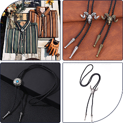 DIY Bolo Tie Making Kit&nbsp;DIY-GF0010-35AB