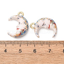 Printed Alloy Pendants&nbsp;AL-CBA7256-26G-01