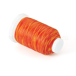 1 Roll Gradient Color Segment Dyed Round Waxed Polyester Cord&nbsp;YC-TADJ0001-03B