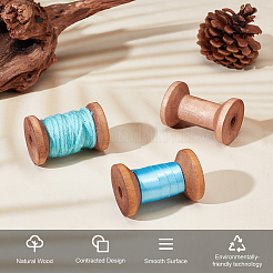 Wooden Empty Spools for Wire&nbsp;TOOL-WH0125-86
