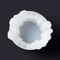 DIY 3D Crystal Cluster Candle Holder Silicone Molds&nbsp;DIY-C066-01