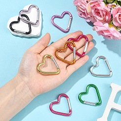 5Pcs Zinc Alloy Spring Gate Rings&nbsp;FIND-YW0010-59A