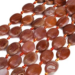 Natural Fire Crackle Agate Beads Strands&nbsp;GG-CBAE0EB-03A
