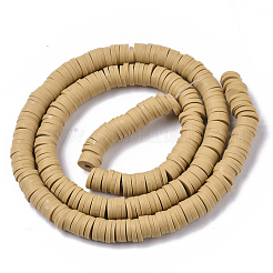 Handmade Polymer Clay Bead Strands&nbsp;X-CLAY-S094-6mm-A02