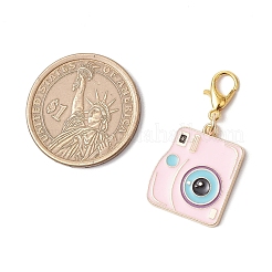 Music Theme Alloy Enamel Pendant Decorations&nbsp;HJEW-JM03285