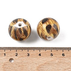 Printing Opaque Acrylic Beads&nbsp;OACR-Z035-03