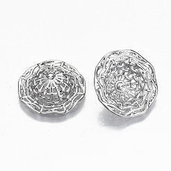 Hollow Brass Peg Bails Pendants&nbsp;KK-R117-007P-NF