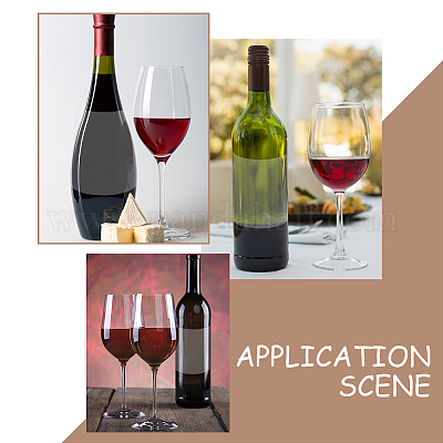 PH PandaHall 80-Piece Blank Wine Bottle Labels – 3.9"x4.9" Printable Stickers For Wedding, Anniversary, Parties - View #7