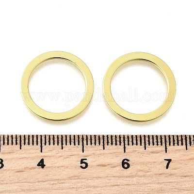 Brass Linking Rings&nbsp;KK-K300-09G-1