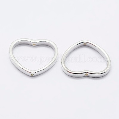 925 Sterling Silver Bead Frames&nbsp;STER-F036-15S-16x14-1