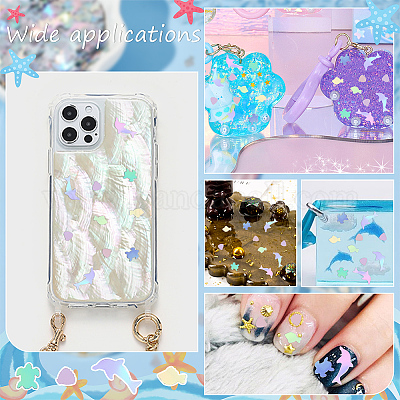 Glitter Resin Resin Phone Case Tutorial Wholesale OLYCRAFT 48g
