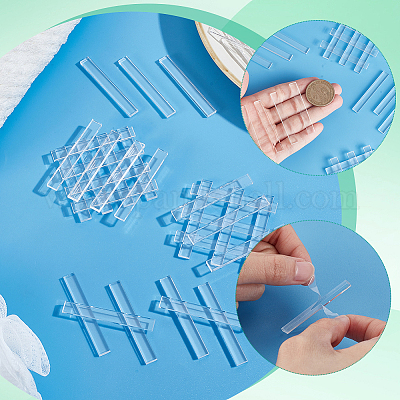 120Pcs Transparent Acrylic Sheets&nbsp;FIND-GA0007-20B-1