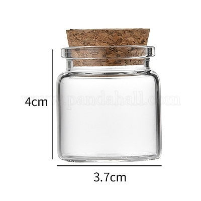 Glass Bottle&nbsp;CON-WH0085-72A-1