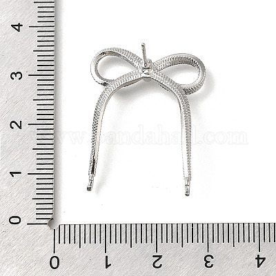 Brass Stud Earring Finding&nbsp;LS-KK-U061-14B-P-1