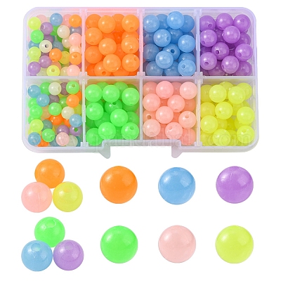 Luminous Acrylic Beads&nbsp;MACR-FS0001-31-1
