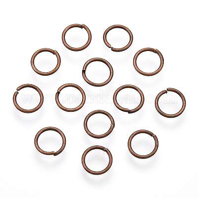 Iron Open Jump Ring&nbsp;IFIN-T019-6mm-R-1