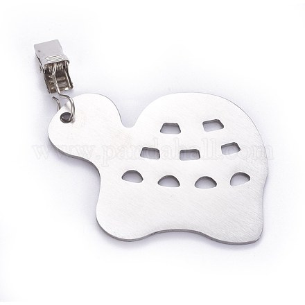 Stainless Steel Tablecloth Pendants X-STAS-WH0013-04P-1