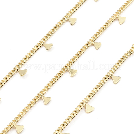 Brass Curb Chains&nbsp;CHC-M025-05G-1