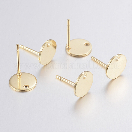 304 Stainless Steel Stud Earring Findings STAS-H436-21-1