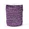 Glitter Sparkle Ribbon, Polyester & Nylon Ribbon, Medium Purple, 3/8 inch(9.5~10mm), about 50yards/roll(45.72m/roll)