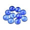 Watermelon Stone Glass Cabochons, Half Round, 10x4~5mm