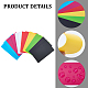 28Pcs 7 Colors Plastic Sheets&nbsp;DIY-CP0013-26-6