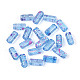 Picasso Transparent Glass Bugle Beads&nbsp;SEED-N010-02I-1