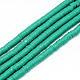 Handmade Polymer Clay Bead Strands&nbsp;X-CLAY-T002-4mm-08-1