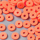 Handmade Polymer Clay Beads&nbsp;CLAY-R067-6.0mm-B12-1