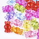 Transparent Acrylic Shank Buttons&nbsp;TACR-S133-129-1