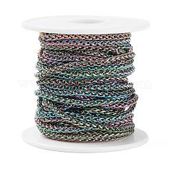 Ion Plating(IP) 304 Stainless Steel Wheat Chains&nbsp;CHS-L014-22M