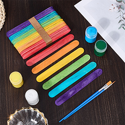 2 Sets Wood Craft Sticks&nbsp;DIY-CP0012-29