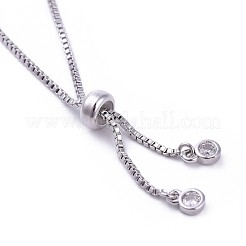 Adjustable Brass Slider Bracelets&nbsp;BJEW-JB04300-01