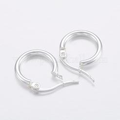 304 Stainless Steel Hoop Earrings&nbsp;EJEW-H327-01B