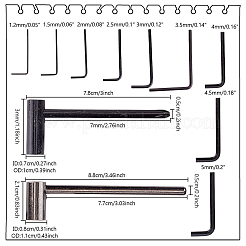 1 Set Carbon Steel Guitar Truss Rod Wrench&nbsp;TOOL-DR0001-07