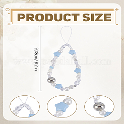 1Pc Star Resin Mobile Straps for Women&nbsp;AJEW-LP0004-66