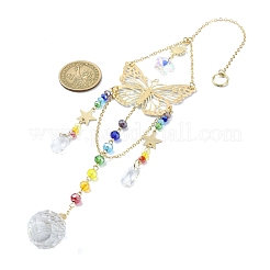 Glass Pendant Decorations&nbsp;HJEW-TA00139