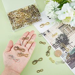 120Pcs 6 Styles Tibetan Style Alloy Infinity with Hope Connector Charms&nbsp;TIBE-FH0001-20