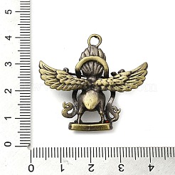 Tibetan Style Rack Plating Brass Pendants&nbsp;KK-Q805-27AB
