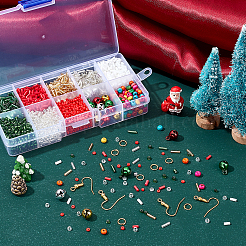 Christmas Theme DIY Jewelry Kits&nbsp;DIY-WH0223-92