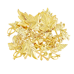 48Pcs 6 Style Brass Pendants&nbsp;KK-FH0005-49