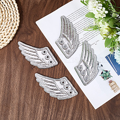 2 Pairs Cloth with Felt Shoe Decorations&nbsp;DIY-GF0011-46