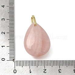 Natural Rose Quartz Pendants&nbsp;GG-CBA7610-07G-09