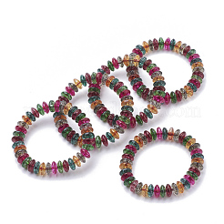 Synthetic Quartz Stretch Bracelets&nbsp;G-S285-17-1