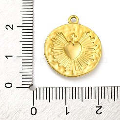 Ion Plating(IP) 304 Stainless Steel Pendants&nbsp;STAS-K293-08G
