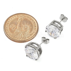 304 Stainless Steel Stud Earrings for Women&nbsp;EJEW-F351-01P