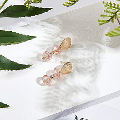 Brass Ear Stud Findings&nbsp;KK-BC0005-11G